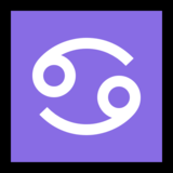 巨蟹座emoji素材一 160x160像素