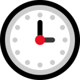 三点钟emoji素材一 160x160像素