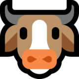 牛脸emoji素材一 160x160像素