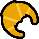 牛角包emoji素材一 160x160像素