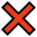 十字记号emoji素材一 160x160像素