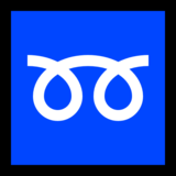 双卷曲环emoji素材一 160x160像素