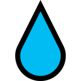 水滴emoji素材一 160x160像素