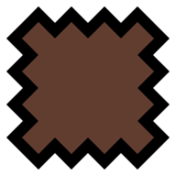 深色肤色emoji素材一 160x160像素