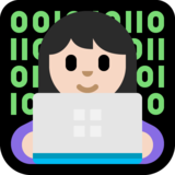 女工程师：浅肤色emoji素材一 160x160像素