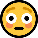 脸红、茫然的脸emoji素材一 160x160像素