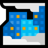 多雾的emoji素材一 160x160像素