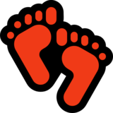 脚印emoji素材一 160x160像素