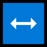 左右箭头emoji素材一 160x160像素