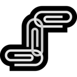 链接回形针emoji素材一 160x160像素