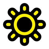 “调暗”按钮emoji素材一 160x160像素