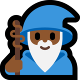 法师：中黑肤色emoji素材一 160x160像素