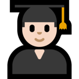 男学生：浅肤色emoji素材一 160x160像素