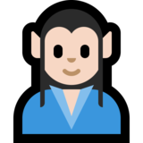 男精灵：浅肤色emoji素材一 160x160像素