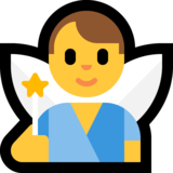 男仙子emoji素材一 160x160像素