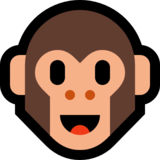 猴脸emoji素材一 160x160像素