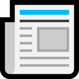 报纸emoji素材一 160x160像素