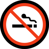 请勿吸烟emoji素材一 160x160像素