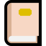 带装饰盖的笔记本emoji素材一 160x160像素