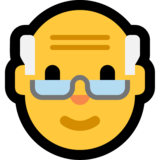 老人emoji素材一 160x160像素