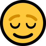 松了口气的脸emoji素材一 160x160像素