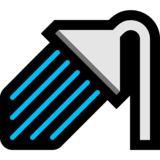 淋浴emoji素材一 160x160像素