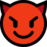 恶作剧邪恶的笑脸emoji素材一 160x160像素