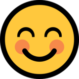 微笑的脸和微笑的眼睛emoji素材一 160x160像素