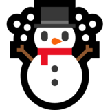 雪人emoji素材一 160x160像素