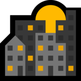 日落emoji素材一 160x160像素