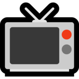 电视机emoji素材一 160x160像素