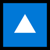 向上按钮emoji素材一 160x160像素