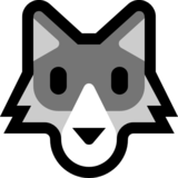 狼emoji素材一 160x160像素