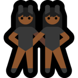 有兔子耳朵聚会的女人，5型emoji素材一 160x160像素