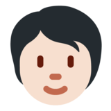 人物：浅肤色emoji素材一 160x160像素