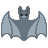 蝙蝠emoji素材一 160x160像素