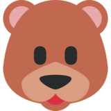 熊emoji素材一 160x160像素