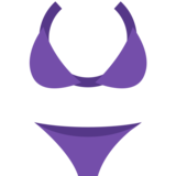 比基尼emoji素材一 160x160像素