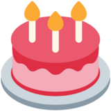 生日蛋糕emoji素材一 160x160像素