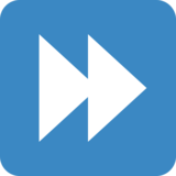 快进按钮emoji素材一 160x160像素