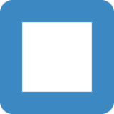 停止按钮emoji素材一 160x160像素