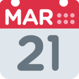 日历emoji素材一 160x160像素