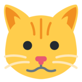 猫脸emoji素材一 160x160像素