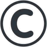 版权emoji素材一 160x160像素