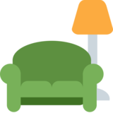 沙发和灯emoji素材一 160x160像素