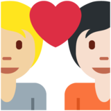 情侣: 成人成人中等-浅肤色较浅肤色emoji素材一 160x160像素