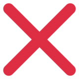 十字记号emoji素材一 160x160像素