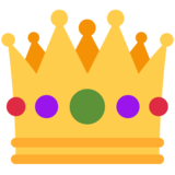 王冠emoji素材一 160x160像素