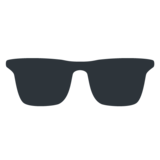 太阳镜emoji素材一 160x160像素