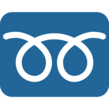 双卷曲环emoji素材一 160x160像素